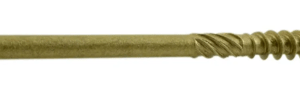 12 x 6 Saberdrive Tan Deck Screw 1lb. Tub