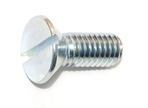 3/8-16 x 1 Slotted Flat Stove Bolts