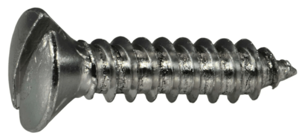 8 x 3/4 Slotted Oval Sheet Metal Screws