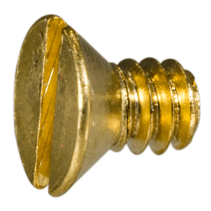 4-40 x 3/16 Slotted Flat Machine Screws