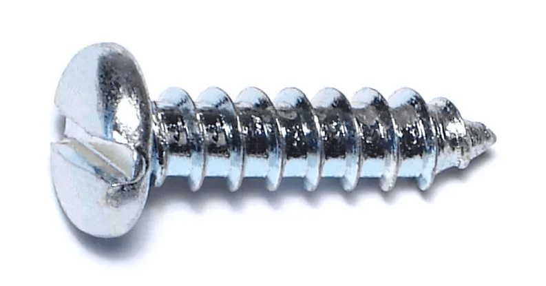 14 x 1 Slotted Pan Sheet Metal Screws