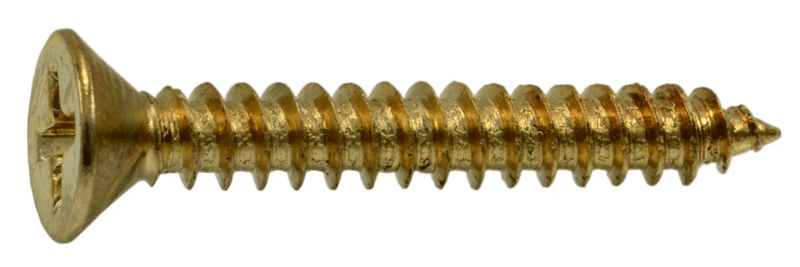 9 x 1-1/4 Phillips Flat Hinge Screws