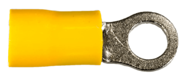 4 Gauge Insulated Ring Terminals