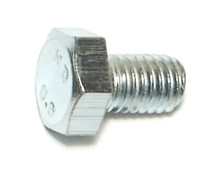 8mm-1.25 x 12mm Class 8.8 Coarse Hex Cap Screws