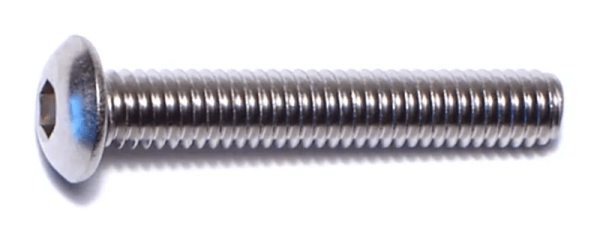 4mm-0.70 x 25mm Metric Button Head Socket Cap Screws