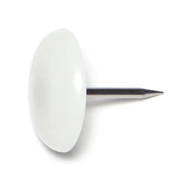 7/8 Dome Round Tack Glides