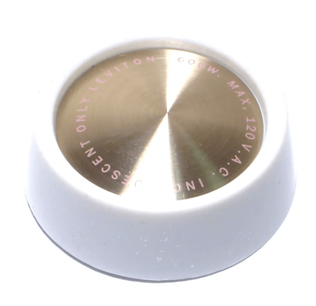 White Dim Knob Rotary Click