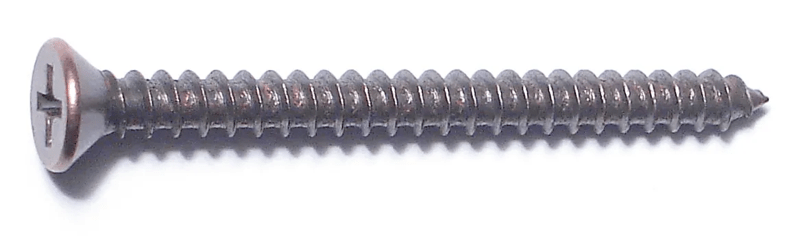 9 x 2 Phillips Flat Hinge Screws