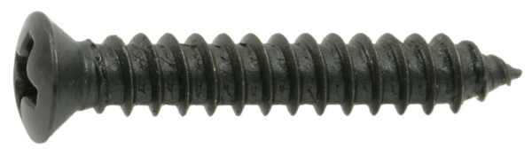 8 x 1 Phillips Oval Sheet Metal Screws