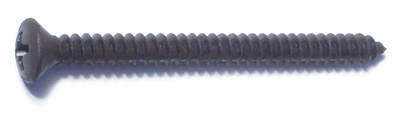 8 x 2 Phillips Oval Sheet Metal Screws