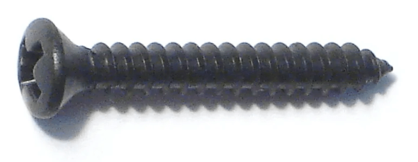 4 x 1 Phillips Flat Sheet Metal Screws