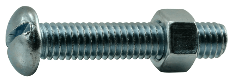 3/8-16 x 2 Slotted Round Stove Bolts