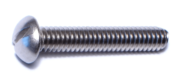 1/4-20 x 1-1/2 Slotted Round Machine Screws