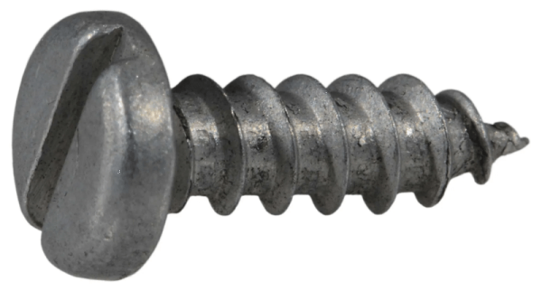 8 x 1/2 Slotted Pan Sheet Metal Screws