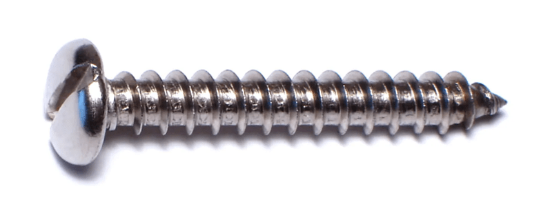 12 x 1-1/2 Slotted Pan Sheet Metal Screws