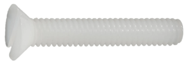 8-32 x 1 Slotted Flat Machine Screws