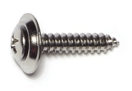 10 x 1 Phillips Oval Trim Screws
