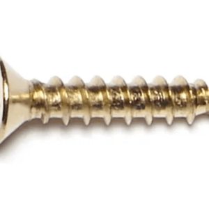10 x 1 Phillips Flat Sheet Metal Screws