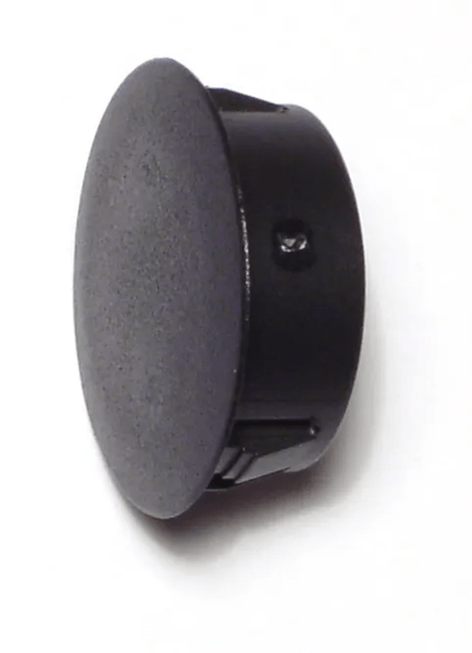 1" Black Hole Plug Nylon