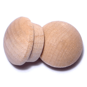 1/2 Screw Hole Button
