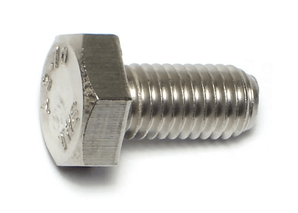 10mm-1.50 x 20mm Coarse Hex Cap Screws