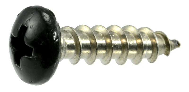 10 x 3/4 Black Pan Shutter Screws