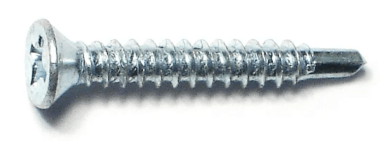 6 x 1 Phillips Flat Self-Drilling Screws