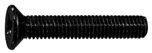 8mm-1.25 x45mm Metric Phillips Flat Machine Screws