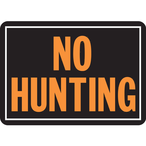 No Hunting
