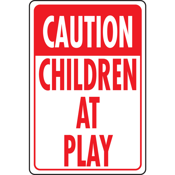 Caution Children At Play
