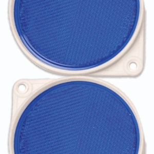 3.25In Brktd Blue Reflctr BULK