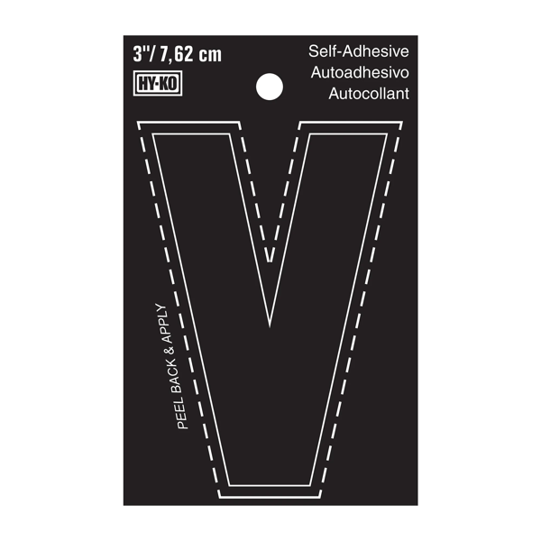 3In Black Vinyl Ltr V