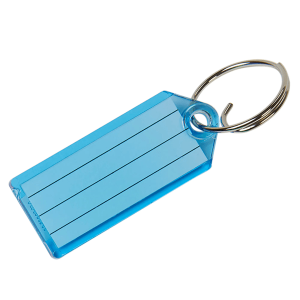 Key Tag Wire Tang Split Ring
