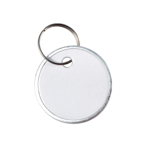 1.25in Paper Key ID Tag with Split Ring