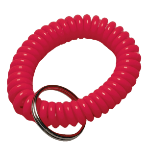 Wrist Coil Keychain Bucket