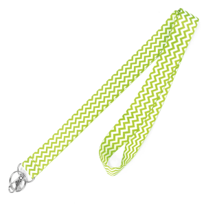 1in Wide Asssorted Green Lanyard