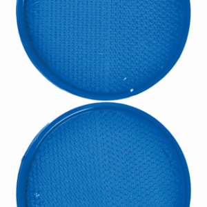 3.25In Carded Blue Reflector