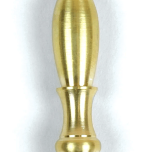 Finial, Bullet, Brass Finish