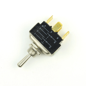 Switch Toggle DPDT On/Off/ON