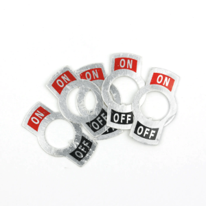 Toggle Switch Plate CLD On/Off