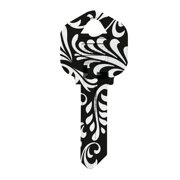 KW1-41 Black/White SWIRL